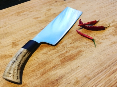 ATELIER31 Kitchenknife handle made from antlers